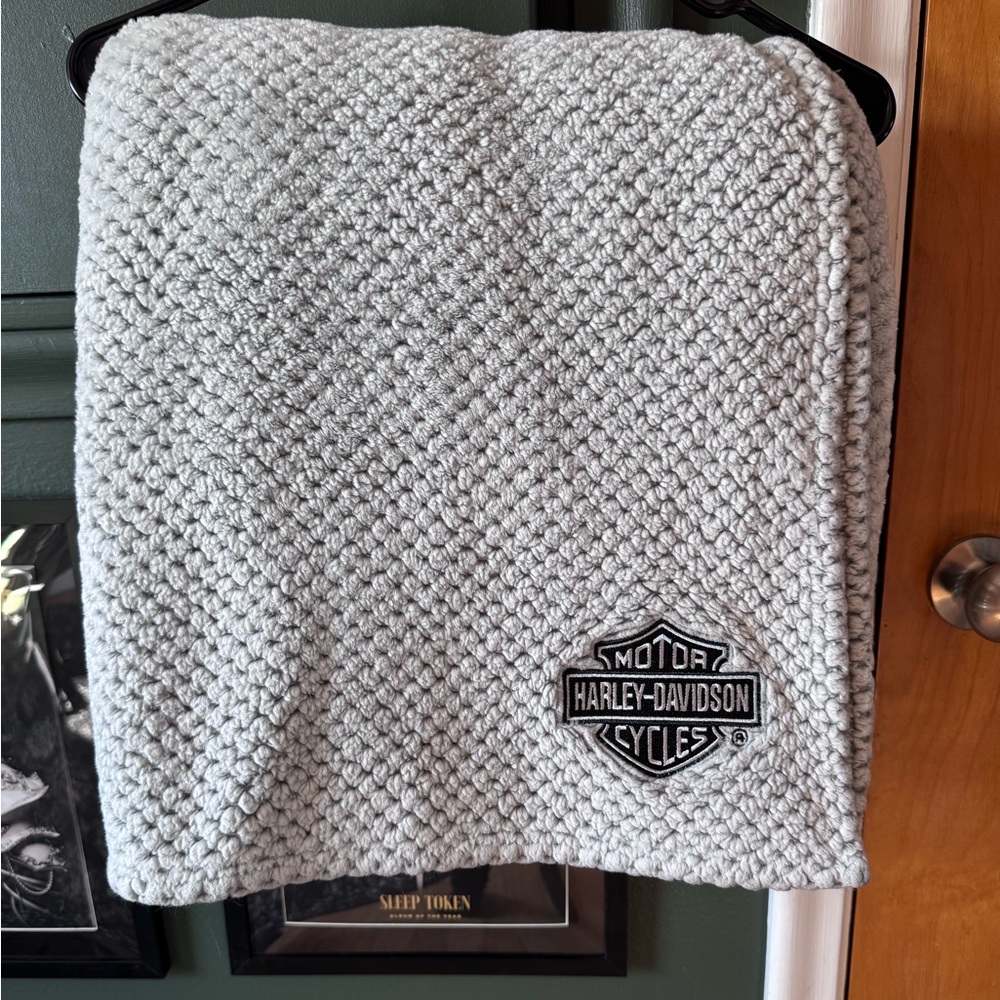 Harley-Davidson Plush Throw Blanket